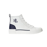 Ralph Lauren Dakota Sneakers High Top Lace  White/Navy
